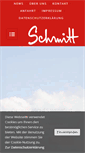 Mobile Screenshot of gutsschaenke-schmitt.de